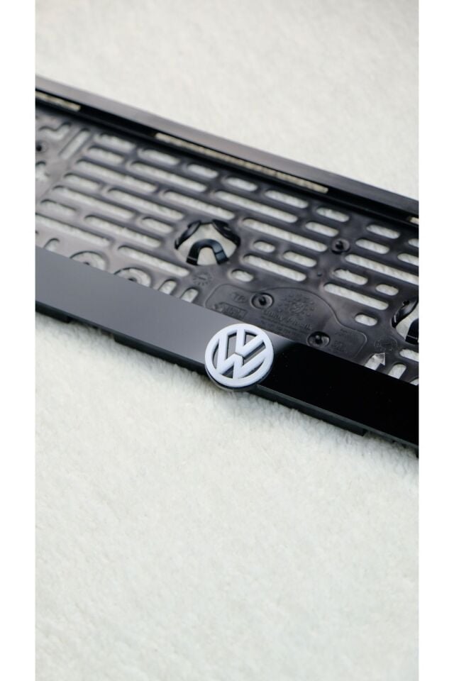 VW UYUMLU 3D LAZER KESİM PLEKSİ PLAKALIK (2 ADET)