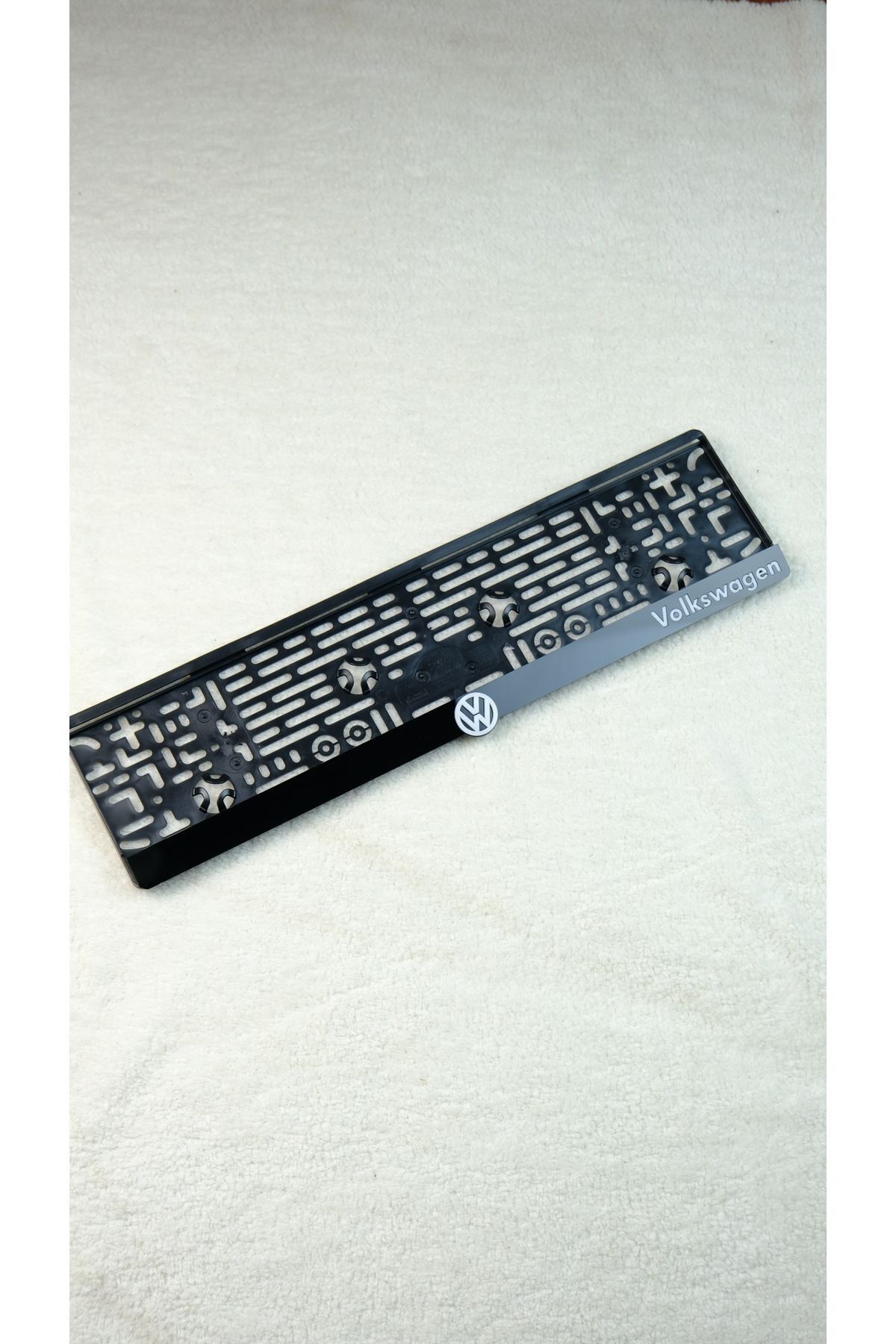 VW UYUMLU 3D LAZER KESİM PLEKSİ PLAKALIK (2 ADET)