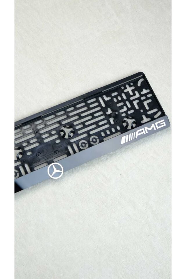 Mercedes AMG Uyumlu Lazer Kesim Pleksi Plakalık (2ADET)