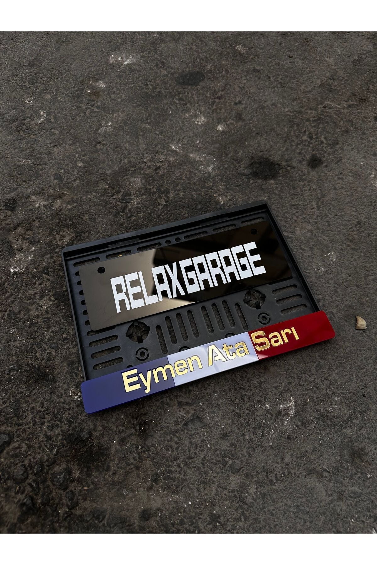 KİŞİYE ÖZEL MOTOR FRANSIZ PLEKSİ PLAKALIK