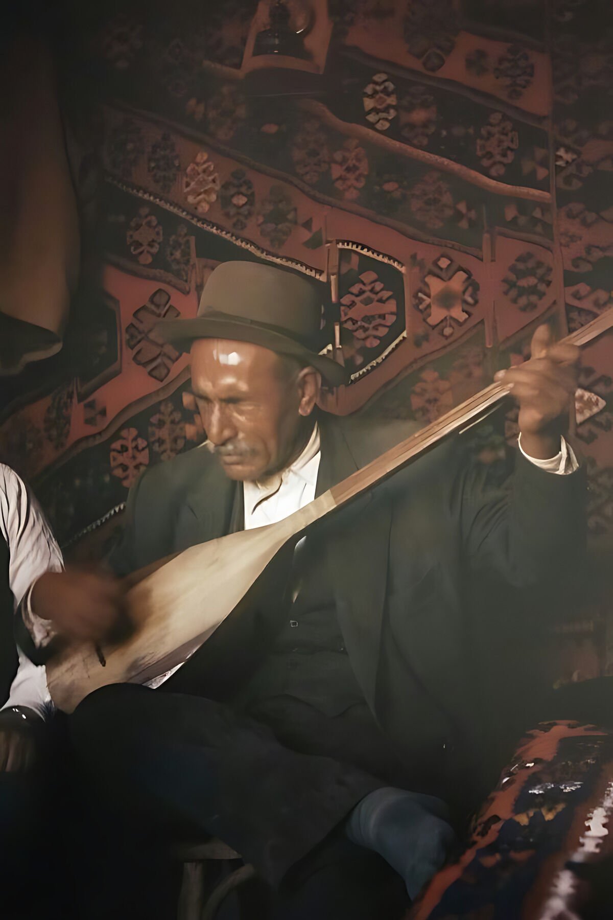 Aşık Veysel Retro Ahşap Poster