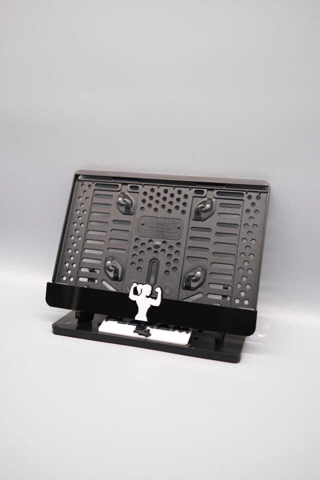 GYM KADIN 3D KABARTMALI PLEKSİ MOTOR PLAKALIĞI