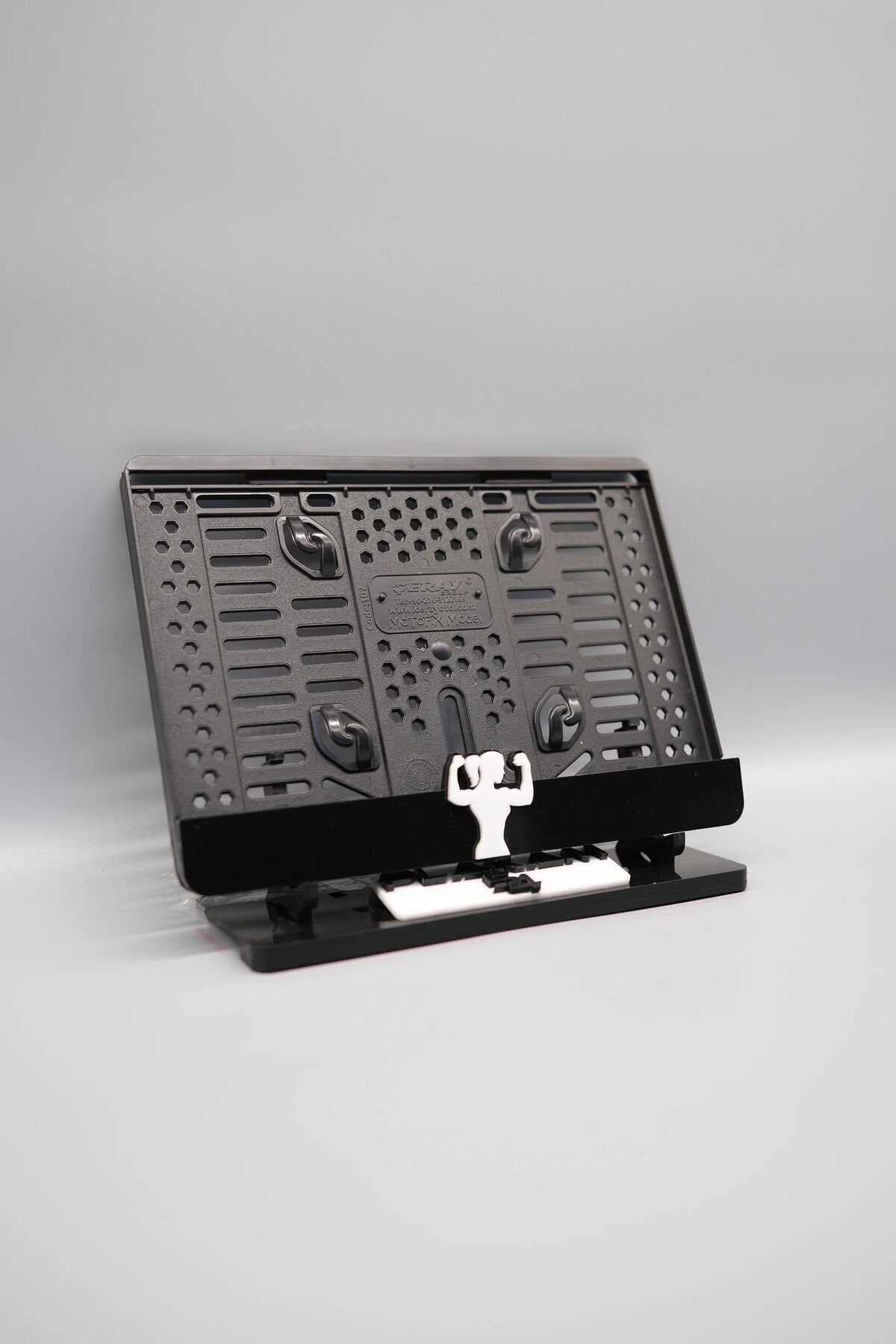 GYM KADIN 3D KABARTMALI PLEKSİ MOTOR PLAKALIĞI