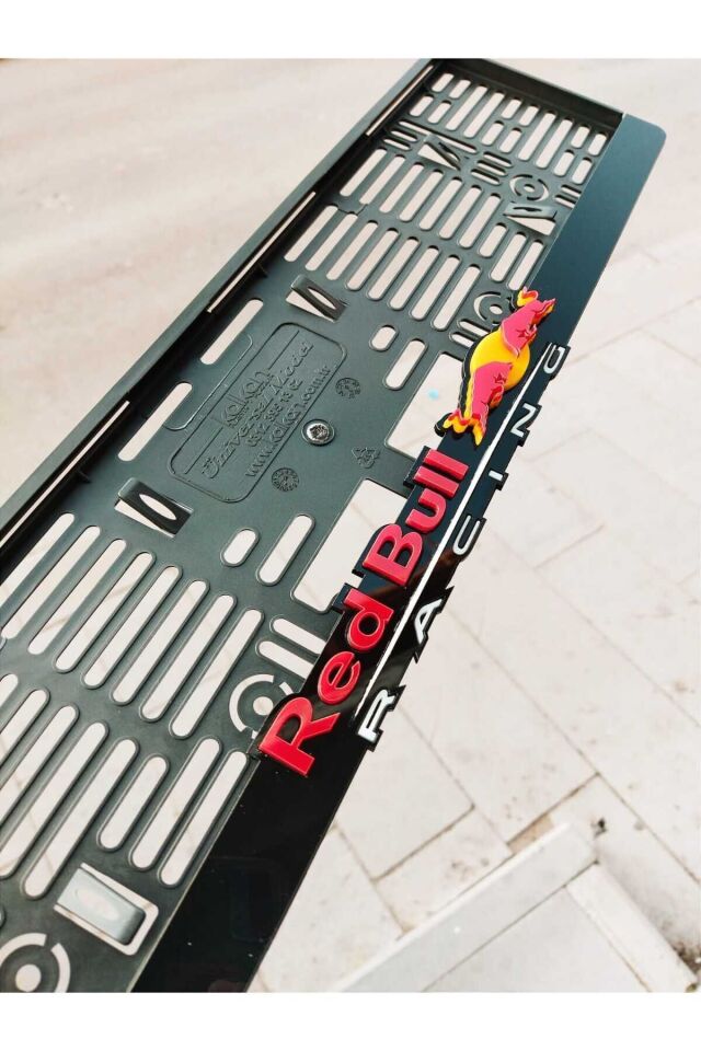 PLAKALIK REDBULL RACING 3D KABARTMA LAZER KESİM PLEKSİ