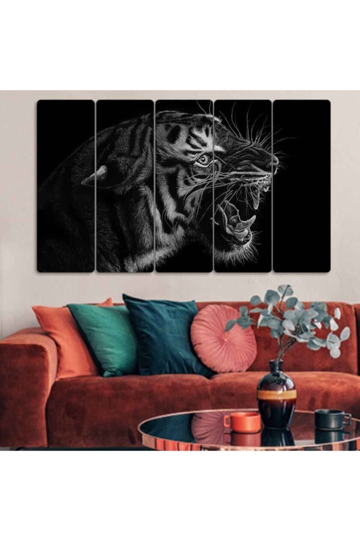 Kaplan 5 Parçalı Tablo