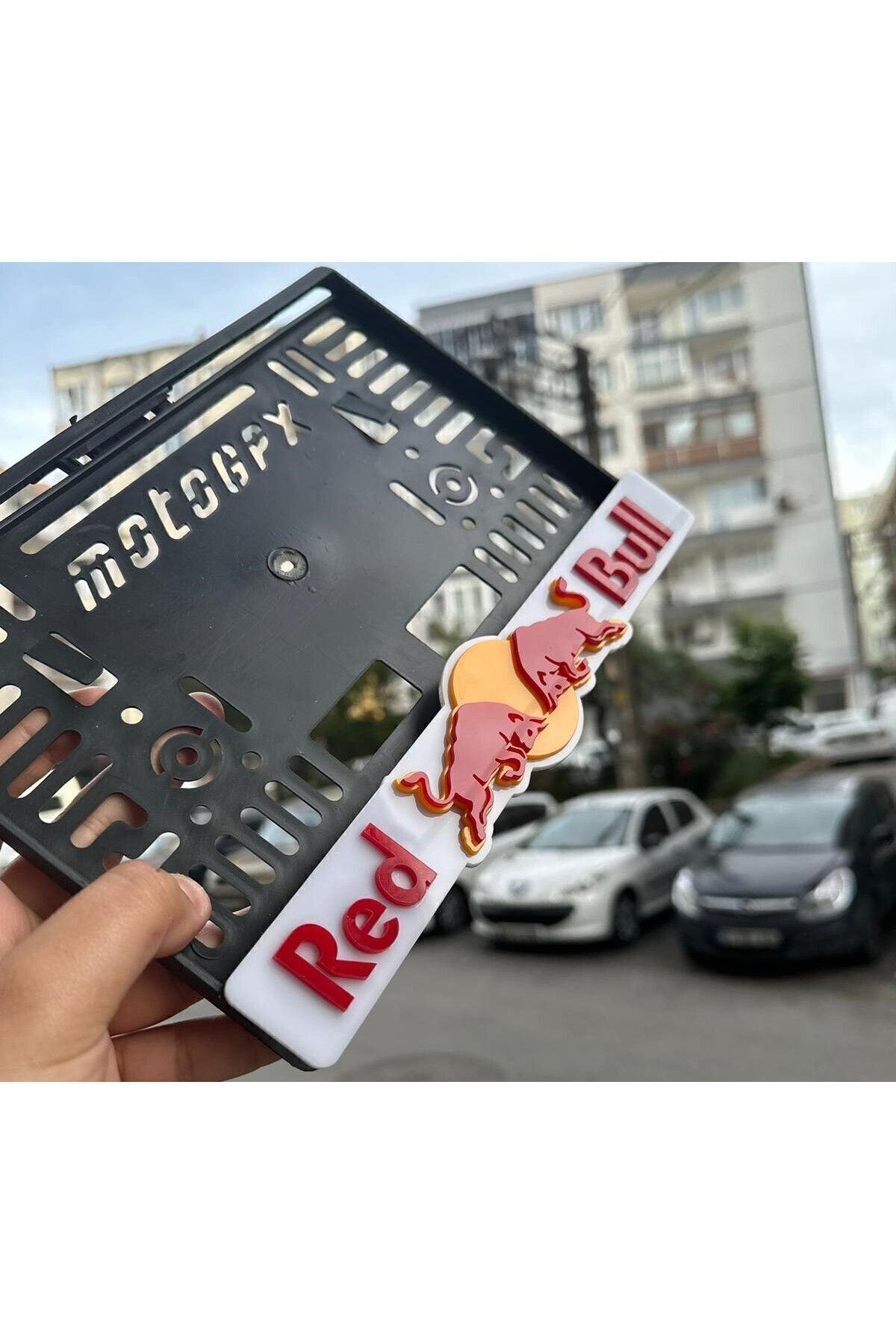 Relax Garage 1.kalite Kabartma Redbull Motor Pleksi Plakalık