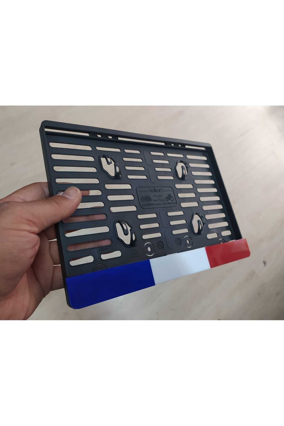 Fransız Takmatik Motorsiklet Pleksi Plakalık