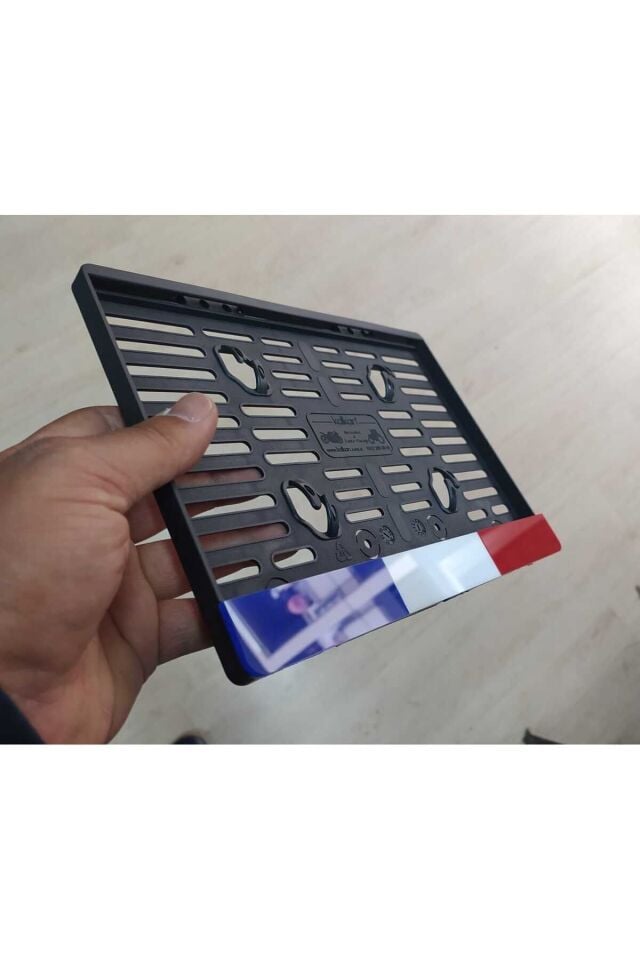 Fransız Takmatik Motorsiklet Pleksi Plakalık