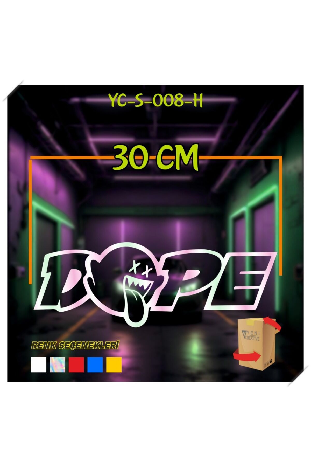 Araba, Motosiklet, Cam, Kapı, Kaporta, Sticker Etiket