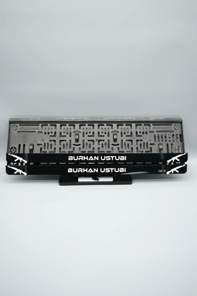 KELEŞLİ KİŞİYE ÖZEL İSİMLİ PLEKSİ ARABA PLAKALIĞI