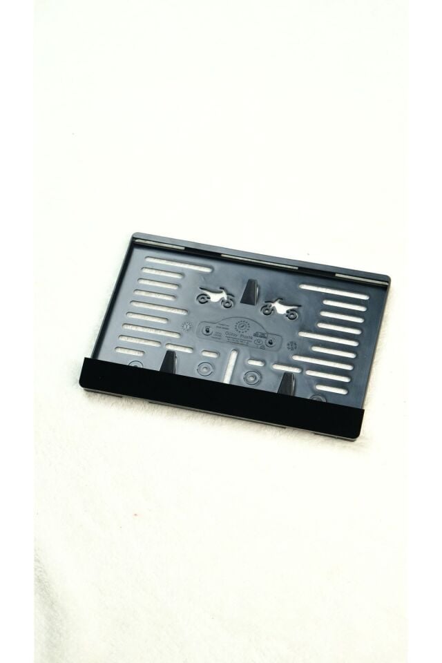 PİANO BLACK / PARLAK SİYAH PLEKSİ MOTOSİKLET PLAKALIK (YAZISIZ)