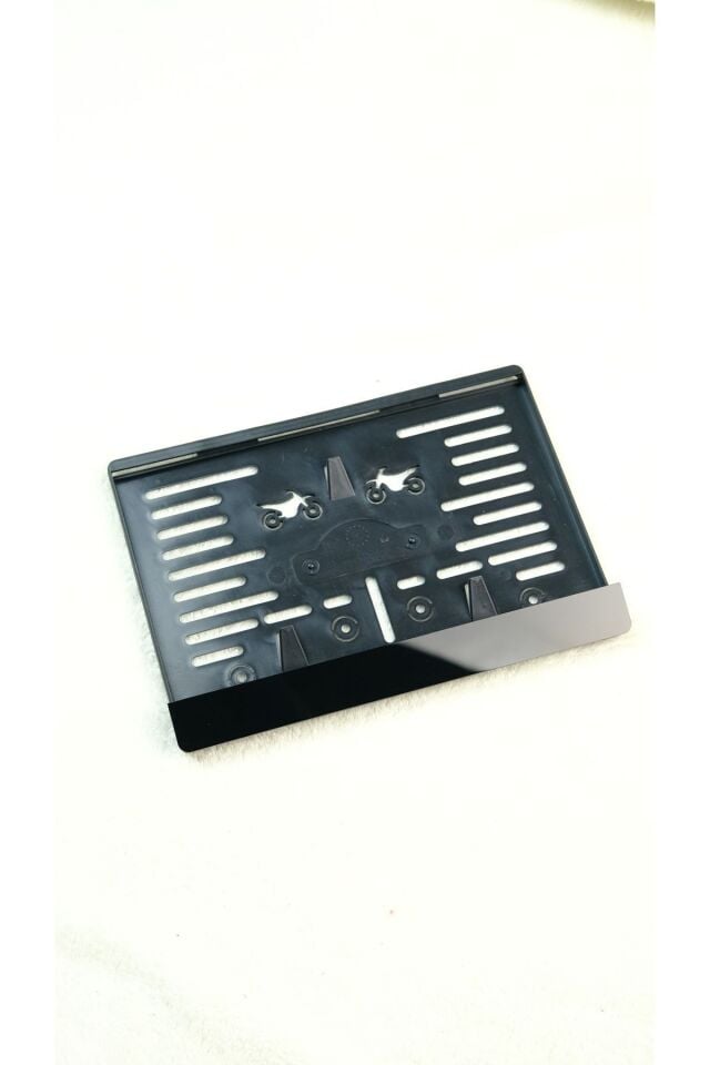 PİANO BLACK / PARLAK SİYAH PLEKSİ MOTOSİKLET PLAKALIK (YAZISIZ)