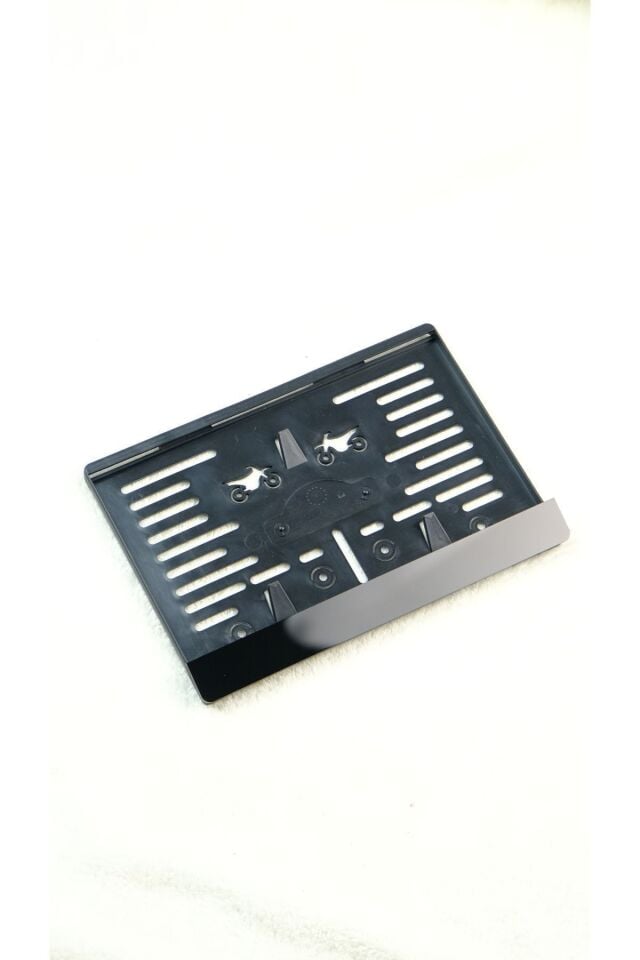 PİANO BLACK / PARLAK SİYAH PLEKSİ MOTOSİKLET PLAKALIK (YAZISIZ)