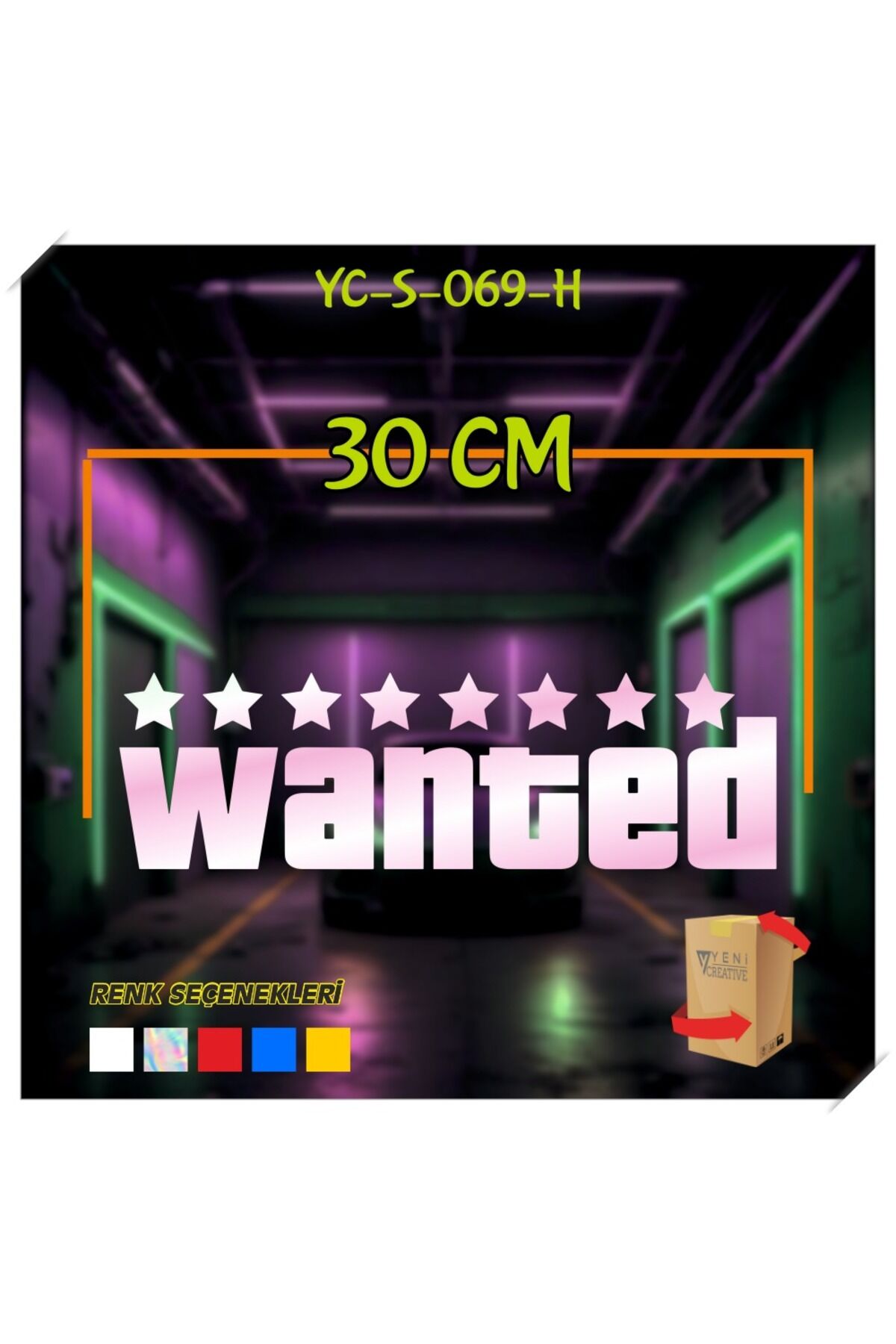 Araba, Motosiklet, Cam, Kapı, Kaporta, Sticker Etiket