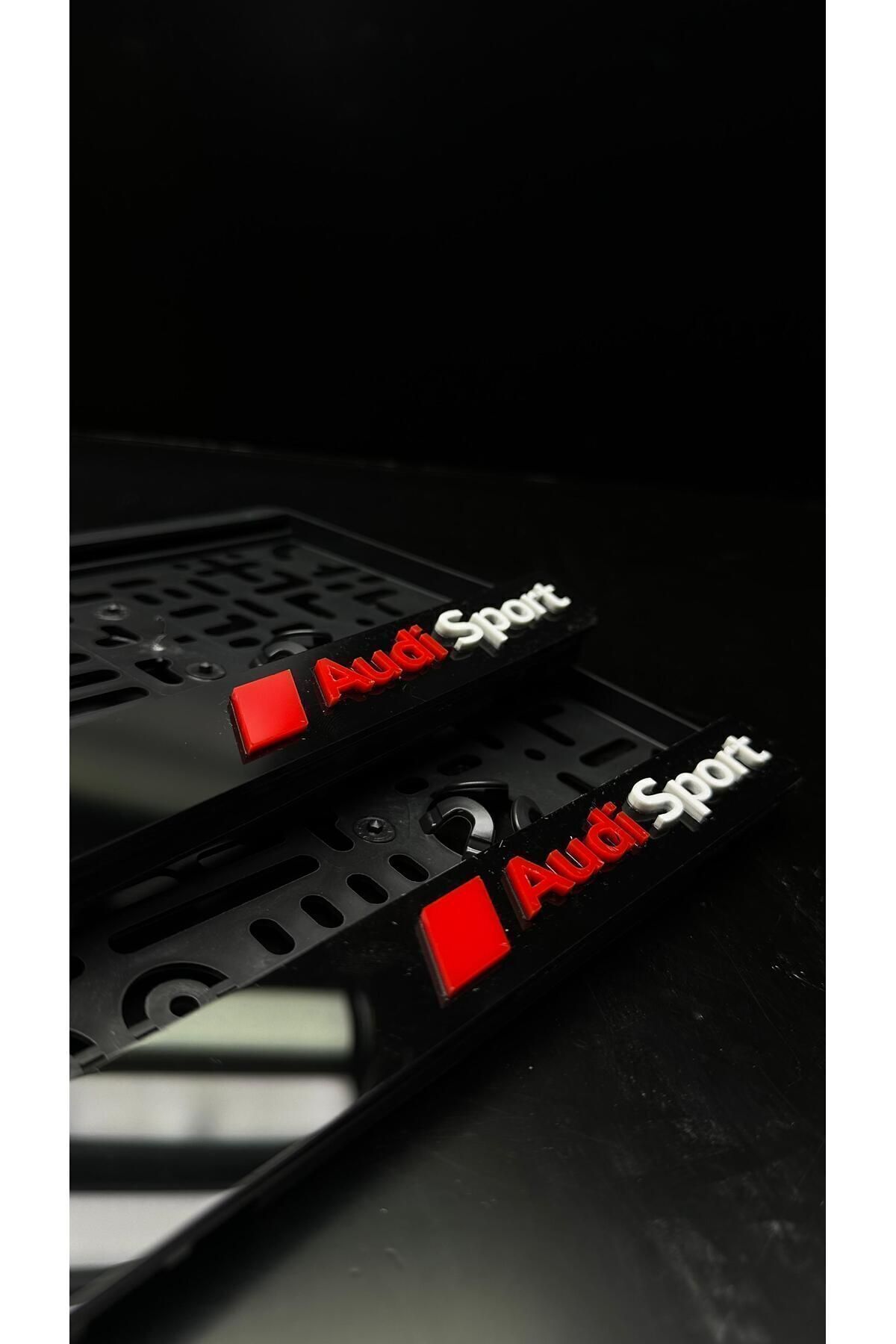 5D LÜX AUDİ SPORT KABARTMA TAKMATİK PLEKSİ PLAKALIK
