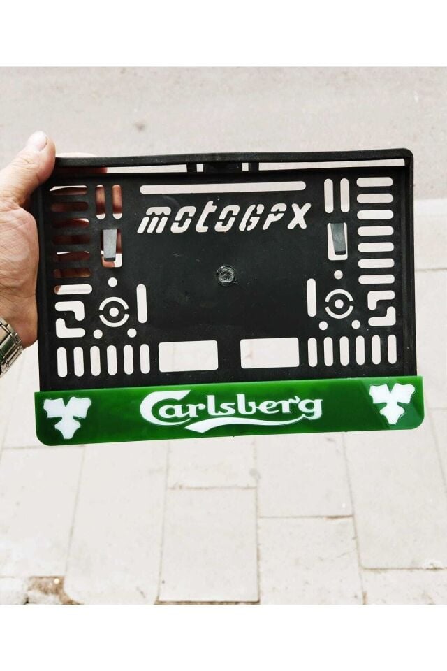 Motor Plakalık Car lsberg Model Takmatik Pleksi Kişiye Özel Lazer Kesim