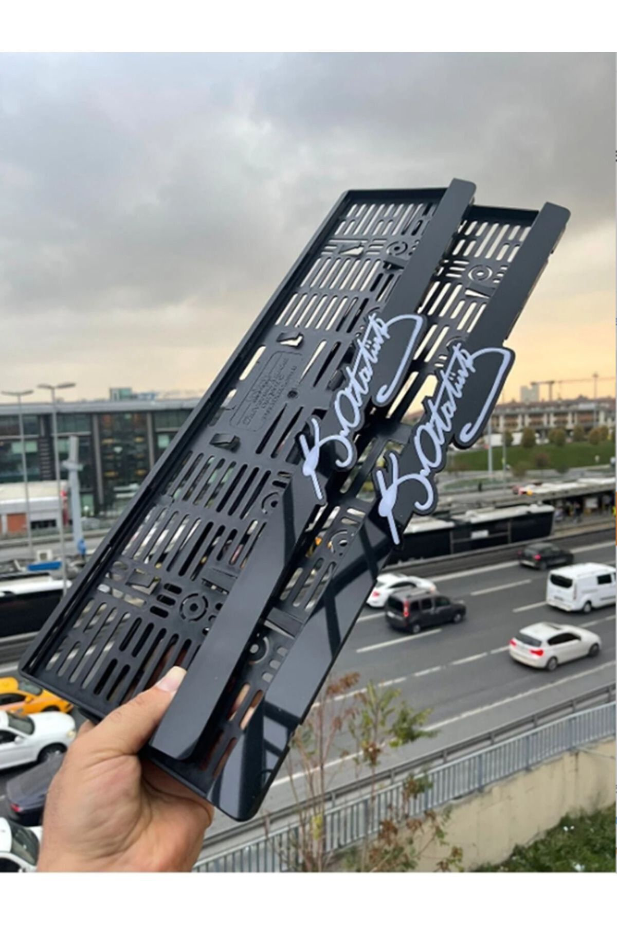 3D KEMAL ATATÜRK İmzalı Lüx Pleksi Takmatik Plakalık