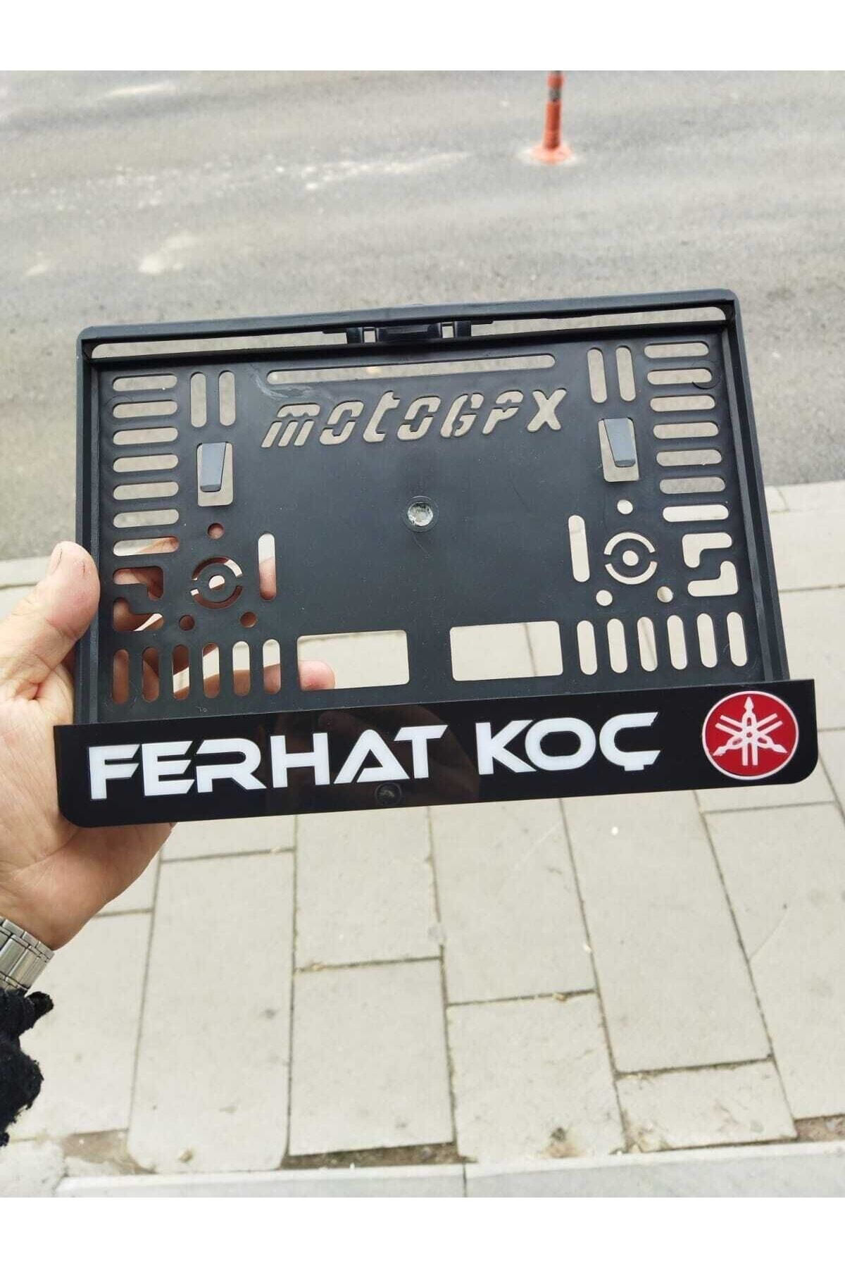 Motor Plakalık Isimli Kişiye Özel Lazer Kesim Takmatik Pleksi ( 1 Adet )