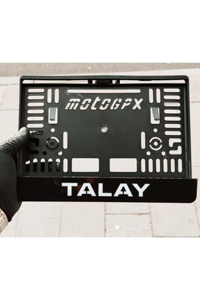 Motor Plakalık Isimli Kişiye Özel Lazer Kesim Takmatik Pleksi ( 1 Adet )