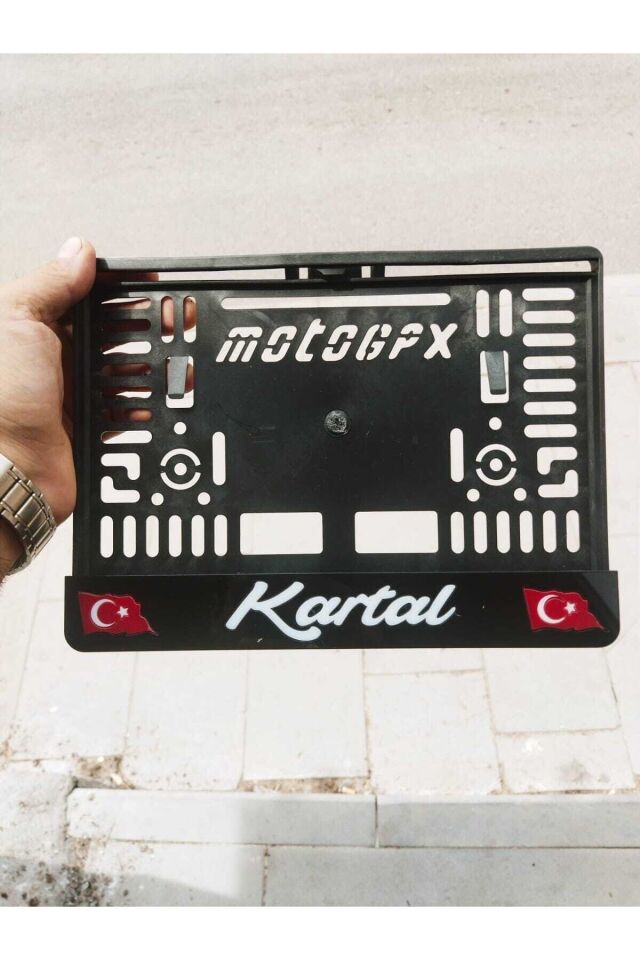 Motor Plakalık Isimli Kişiye Özel Lazer Kesim Takmatik Pleksi ( 1 Adet )