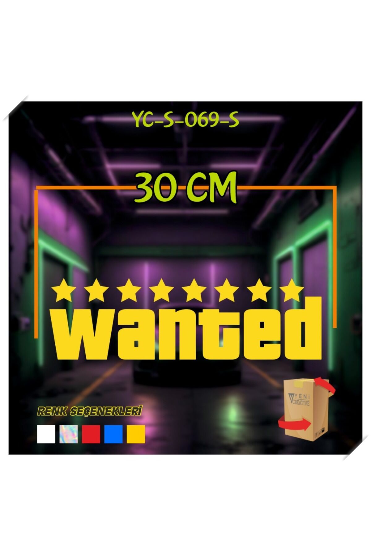 Araba, Motosiklet, Cam, Kapı, Kaporta, Sticker Etiket