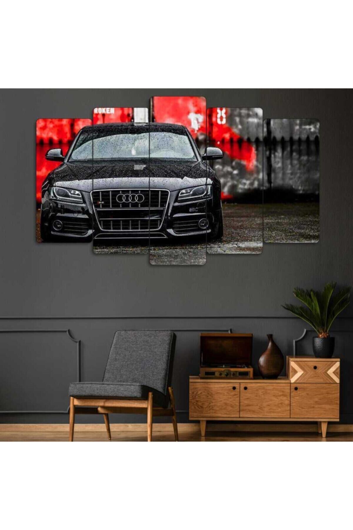 Audi - 5 Parçalı Tablo