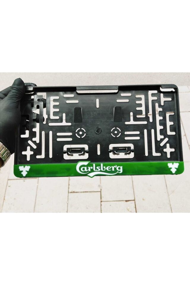 Kare Plakalık Car lsberg Model Takmatik Pleksi Kişiye Özel Lazer Kesim