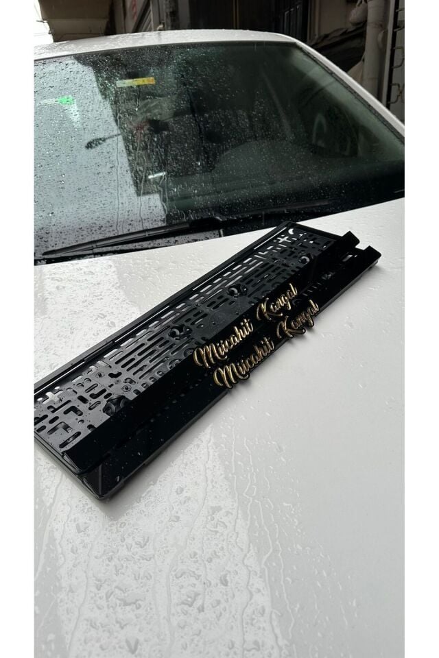 KİŞİYE ÖZEL PLEKSİ TAKMATİK PLAKALIK