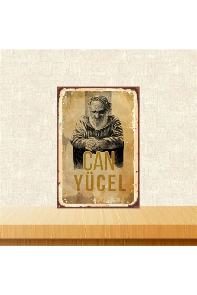 Can Yücel Tasarımlı 20-30 Cm Retro Ahşap Tablo Tkfx4865