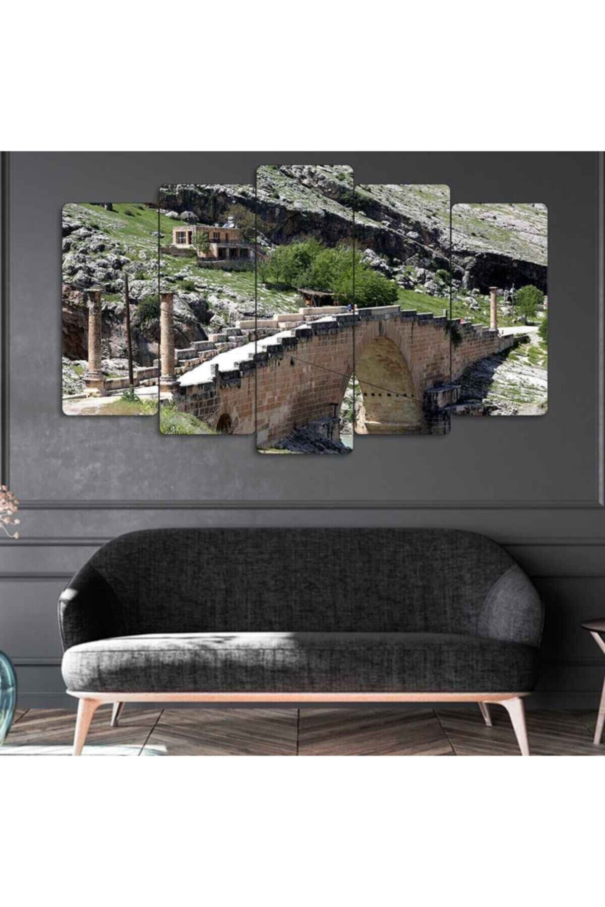Adıyaman Cendere Köprüsü 5 Parçalı Tablo