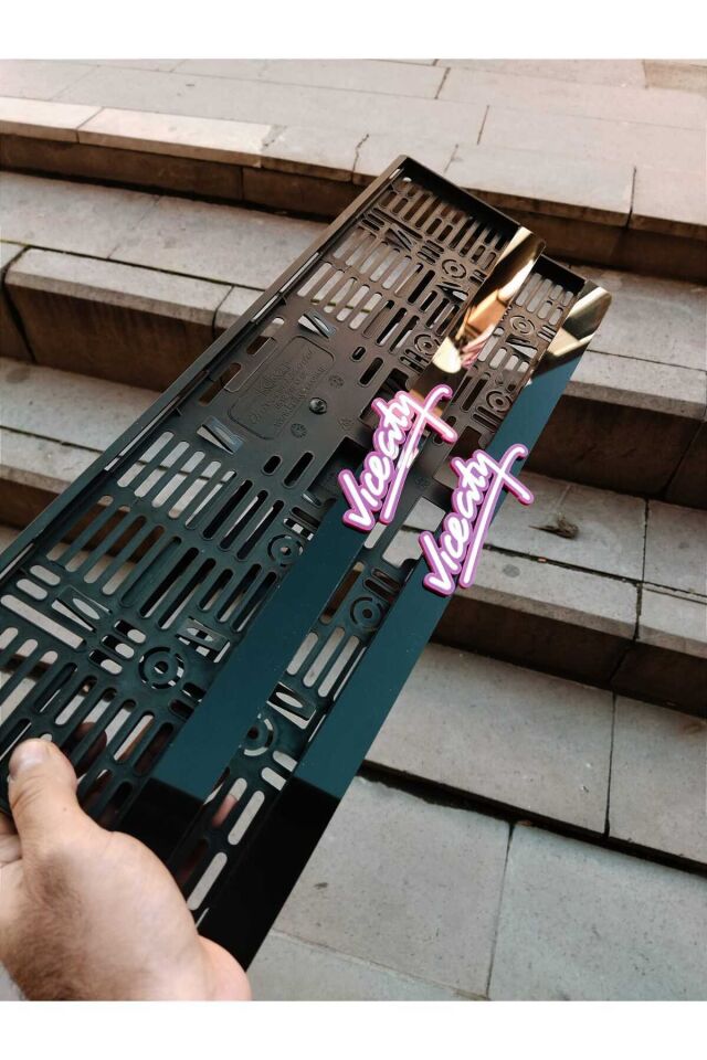 PLAKALIK VICE CITY LAZER KESİM PLEKSİ ( 2 ADET )