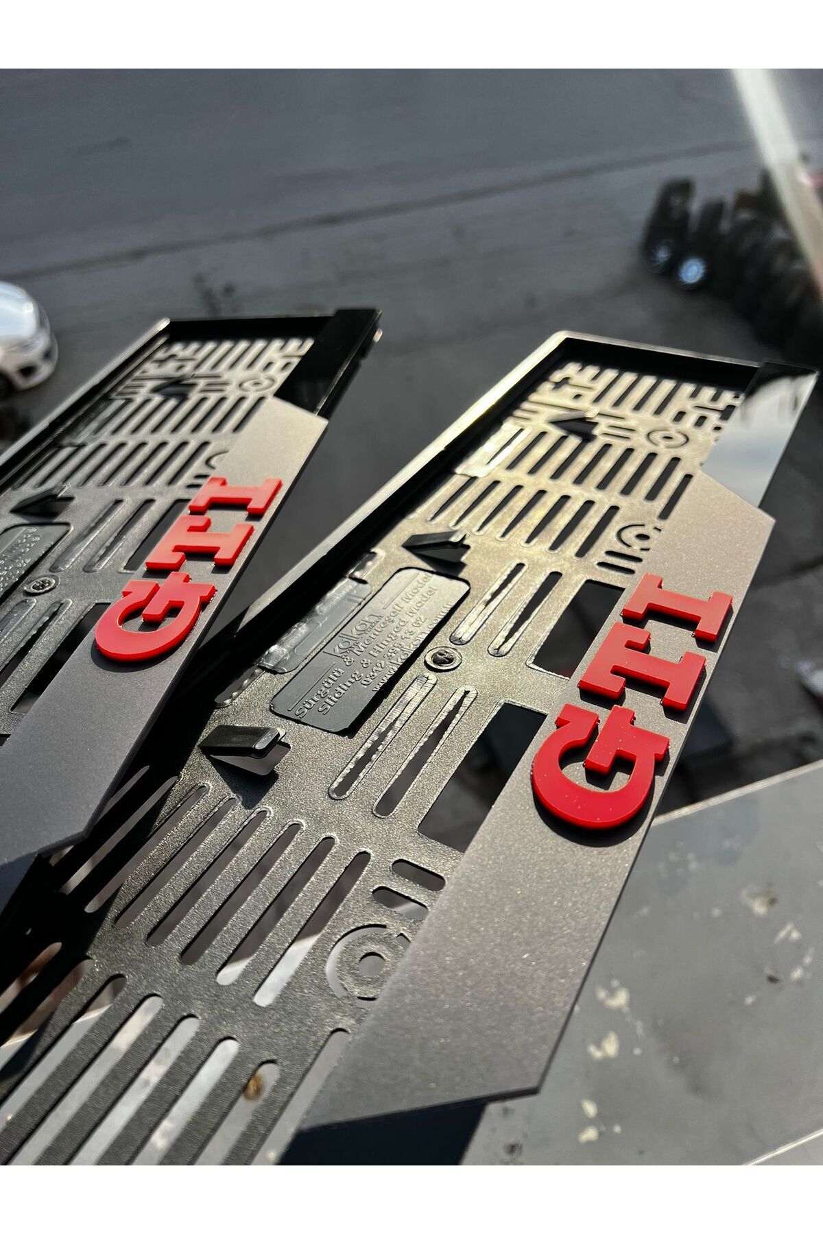 GTI MODEL Mat Pleksi Plakalık