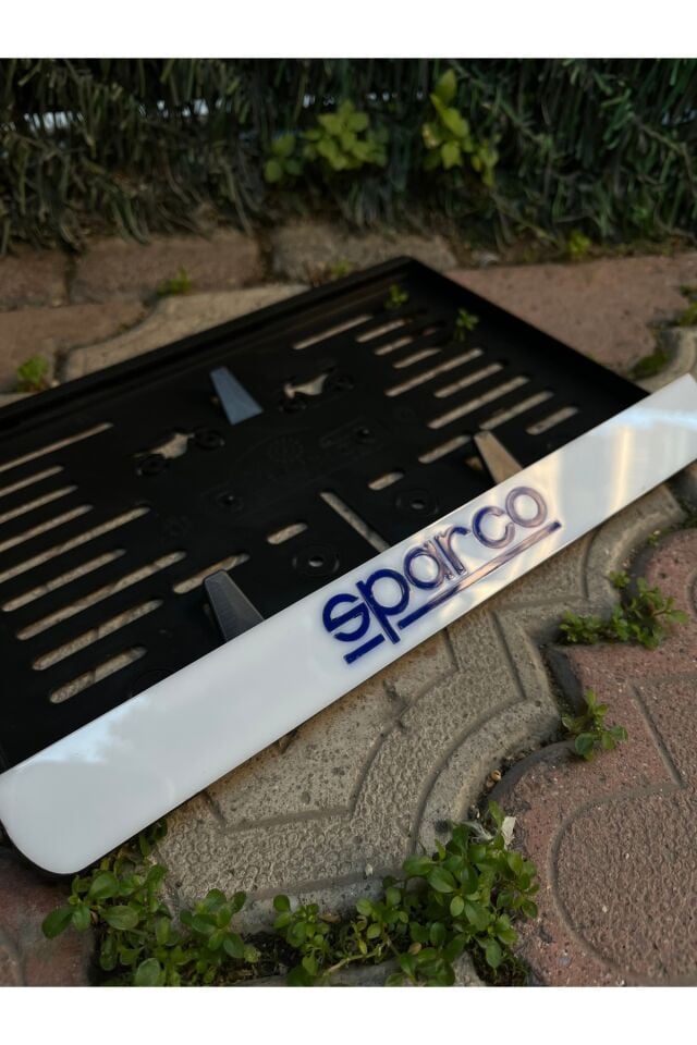 SPARCO MOTORSİKLET PLEKSİ PLAKALIK TAKMATİK