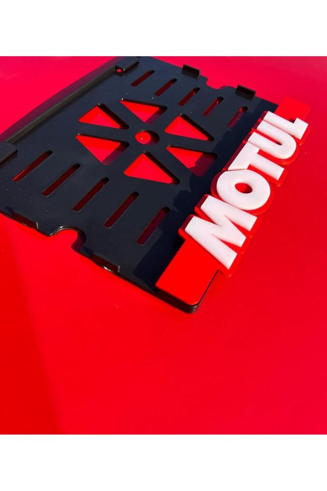 MOTUL MOTOSİKLET 5 D LÜX PARLAK PLAKALIK