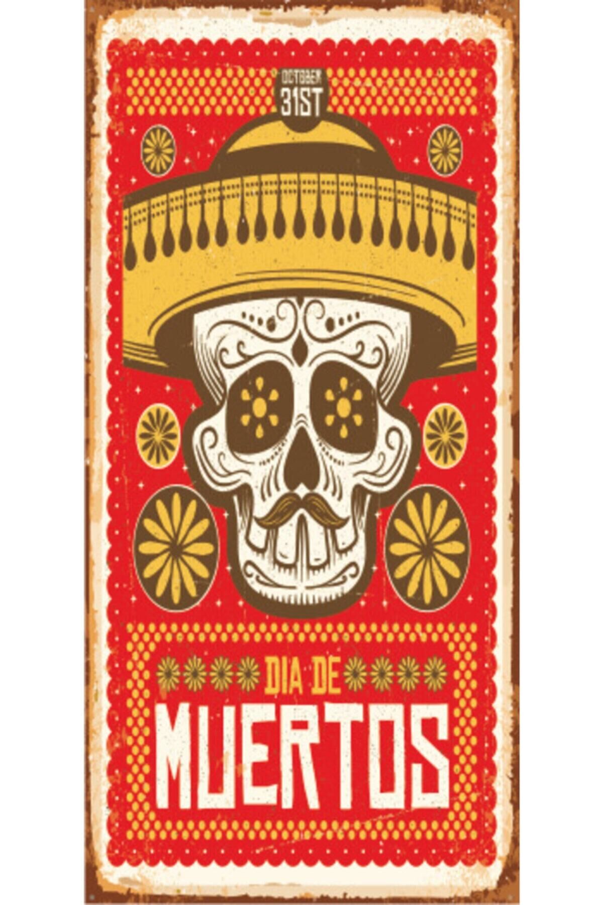 Amigo 10 Cm X 20 Cm Mini Retro Ahşap Poster