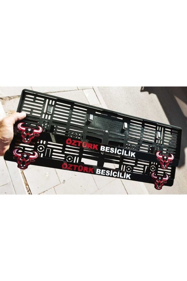 Plakalık Kızgın Boğa Lazer Kesim Pleksi( 2 Adet )