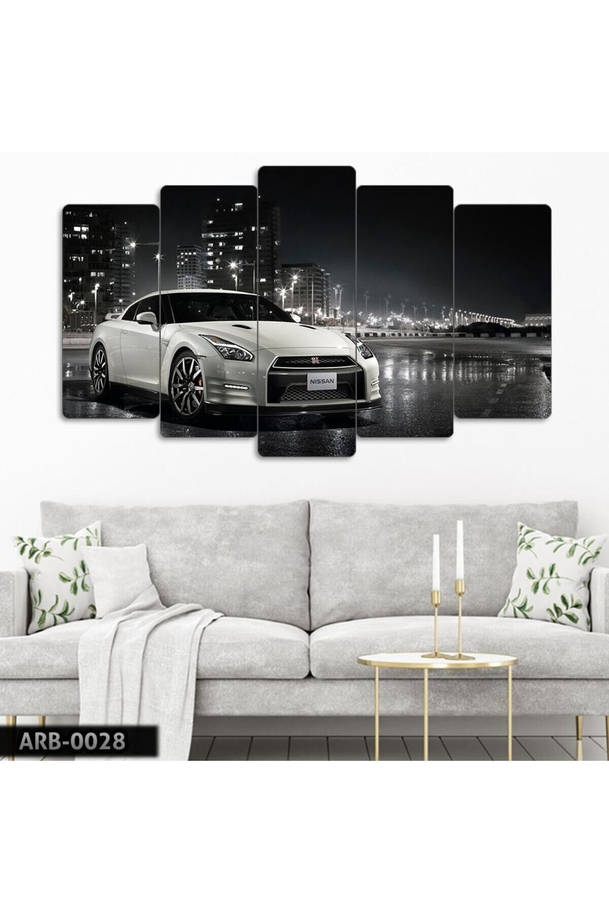 Nissan Gt-r, Araba- 5 Parçalı Tablo