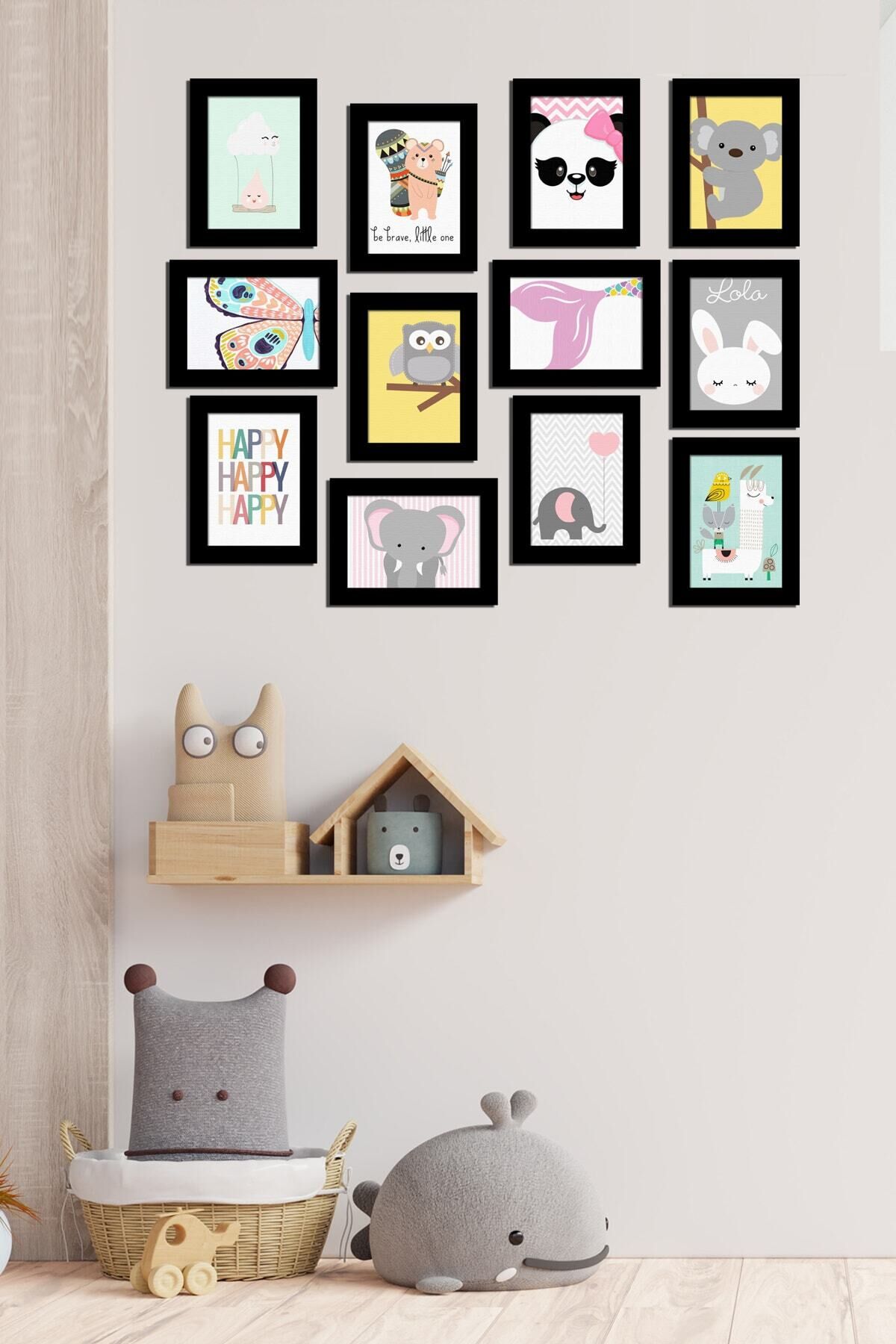 Modern Style 12 Parçalı Mdf Tablo Mck057