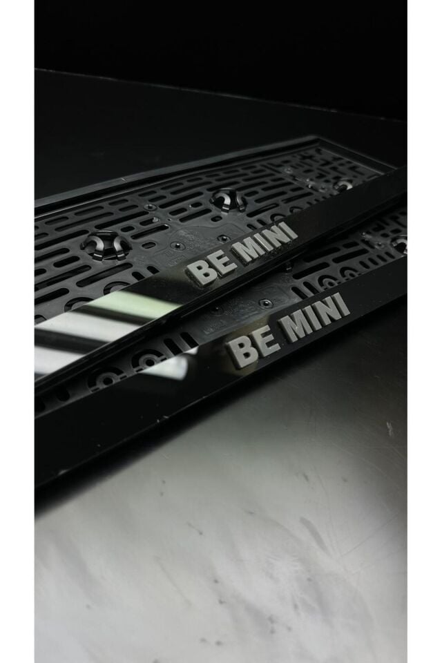 5D BE MINI Lux Uyumlu Pleksi Takmatik Plakalık