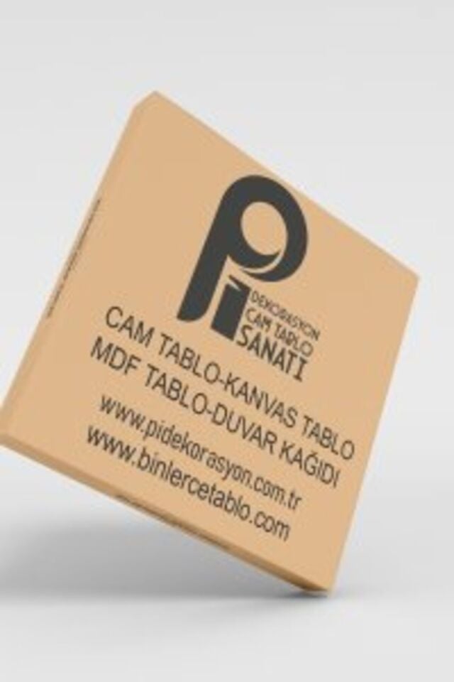 Hediyelik,dekoratif- Beyaz Çiçekler 3 Parça Mdf Tablo