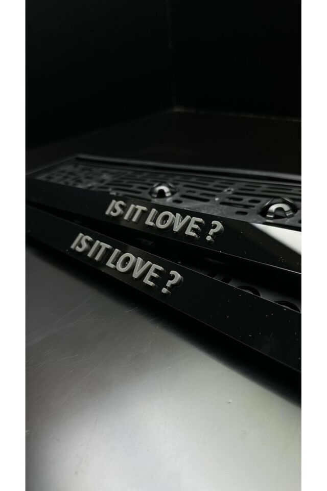 5D Is It Love Lux Pleksi Takmatik Plakalık