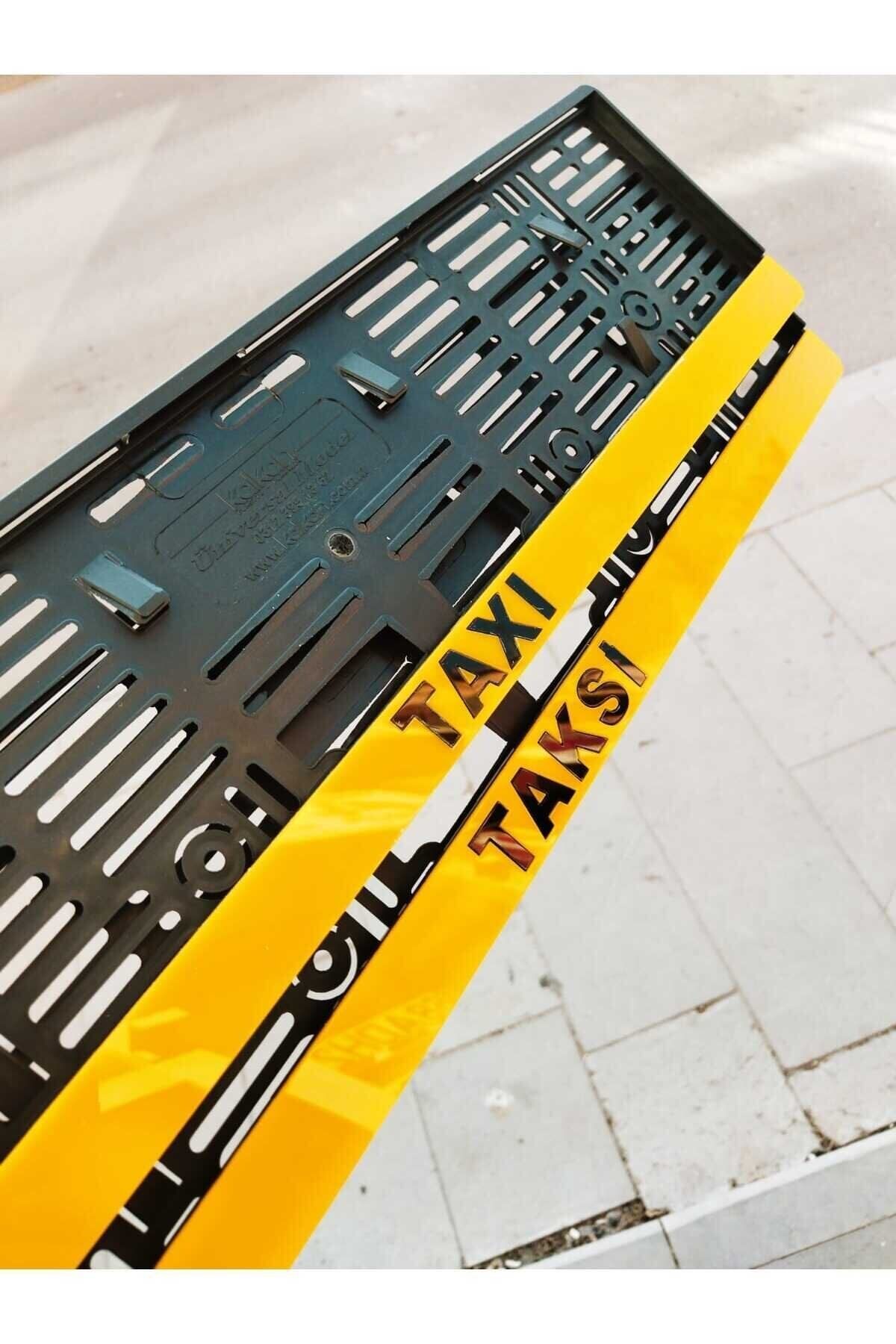 PLAKALIK TAXI MODEL LAZER KESİM PLEKSİ ( 2 ADET )