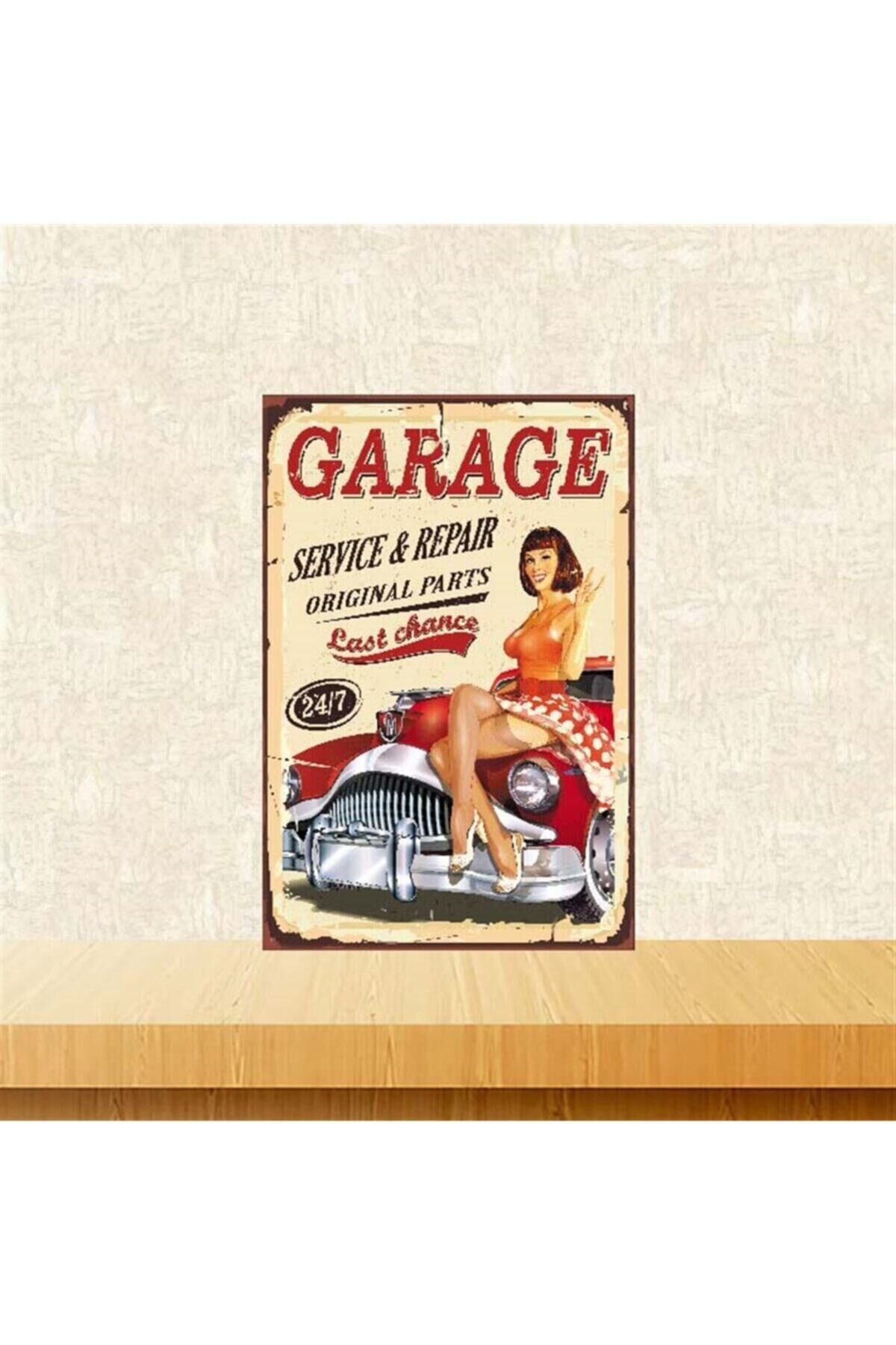 Retro Ahşap Poster 20 30 cmTkfx4020