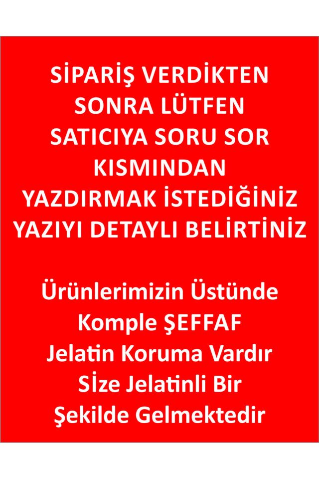 TURKISH AIRLINES 3 D LÜX PARLAK PLAKALIK