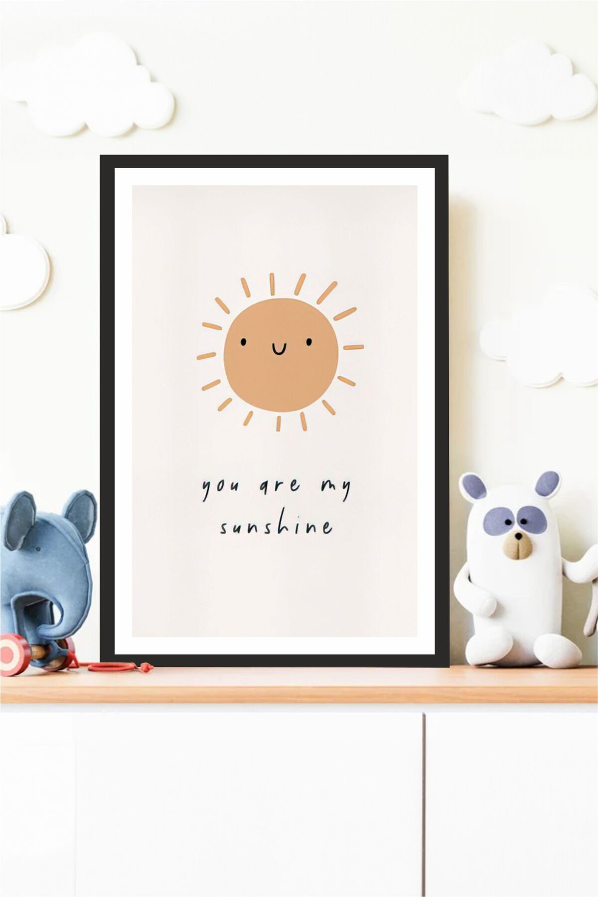 Çocuk Odası Tasarımlı Çerçeve Görünümlü Mdf Tablo