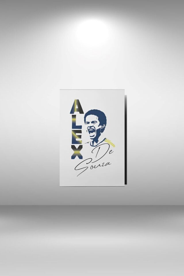 ''alex De Souza'' Ahşap Poster