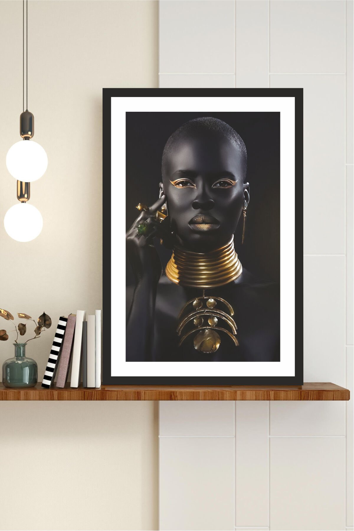 Home Yazılı Ahşap Mdf Çerçeve Görünümlü Mdf Tablo