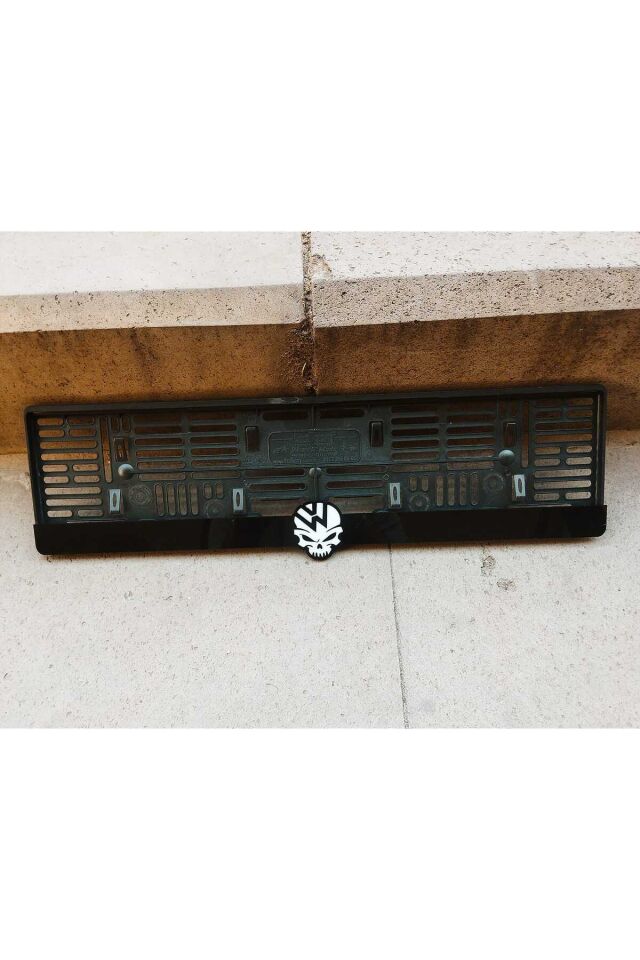 Plakalık Volkswagen Kuru Kafa Araç İçin(2 adet) kişiye özel / isime özel