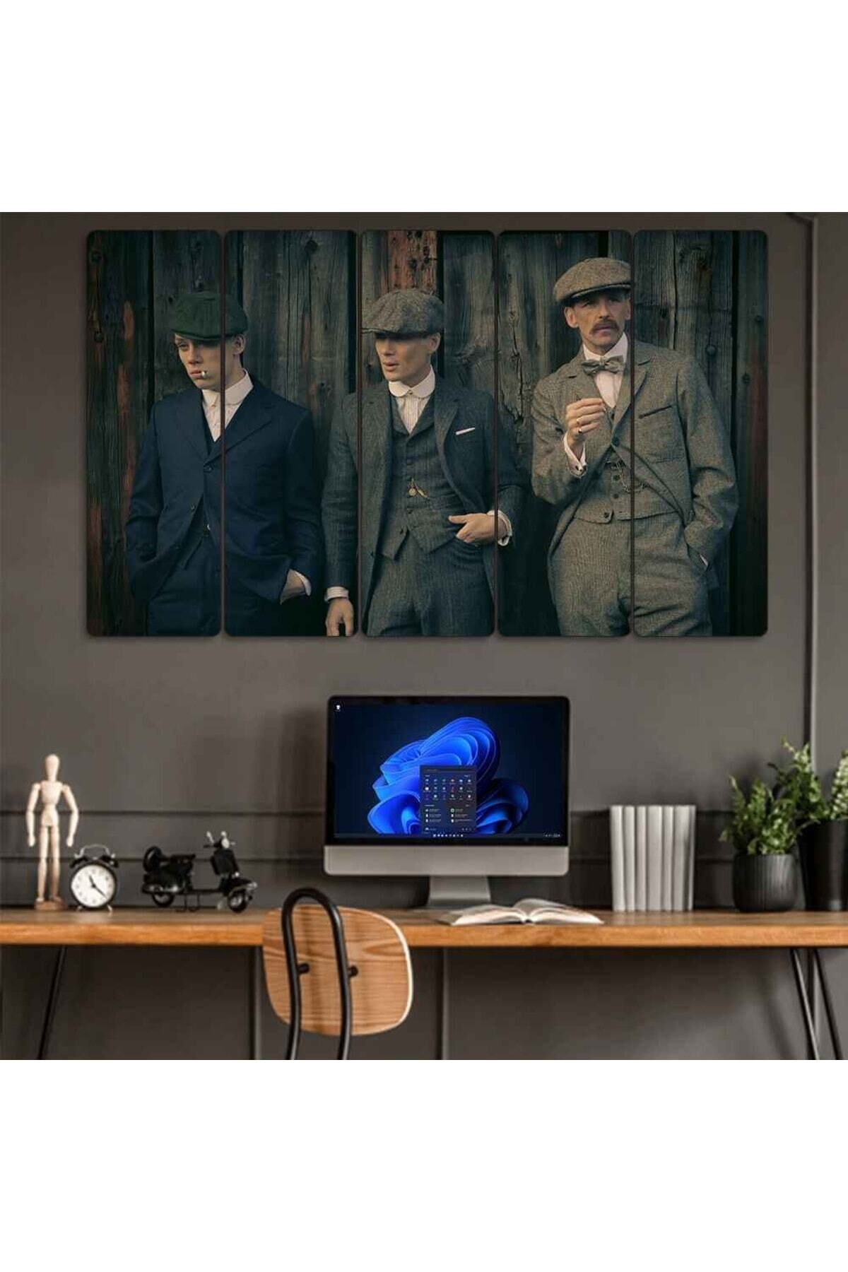 Peaky Blinders, Thomas Shelby - 5 Parçalı Tablo