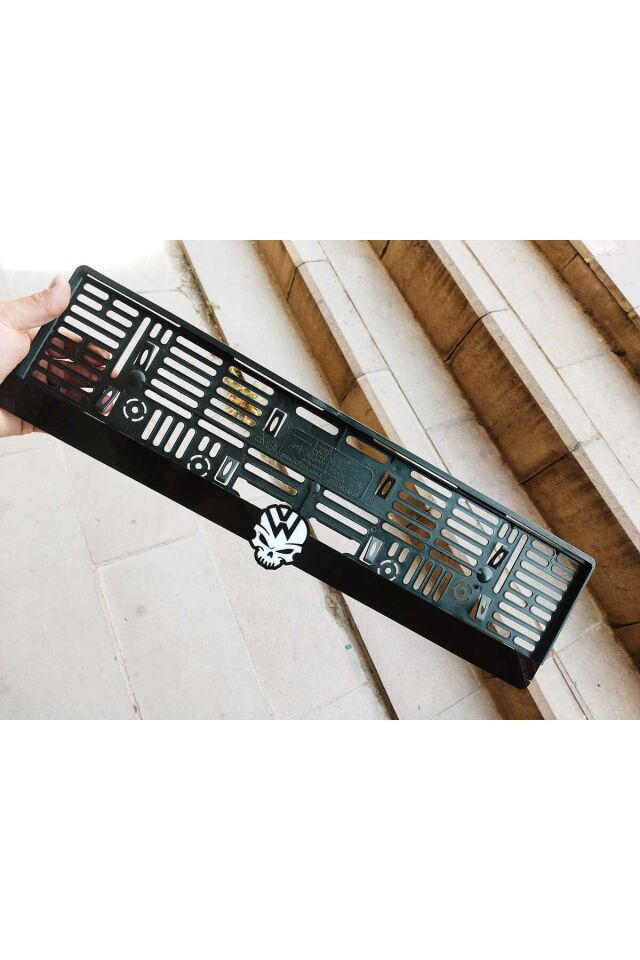 Plakalık Volkswagen Kuru Kafa Araç İçin(2 adet) kişiye özel / isime özel